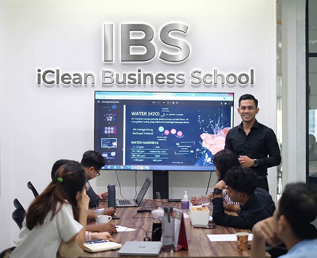 Kelas pelatihan iClean Business School